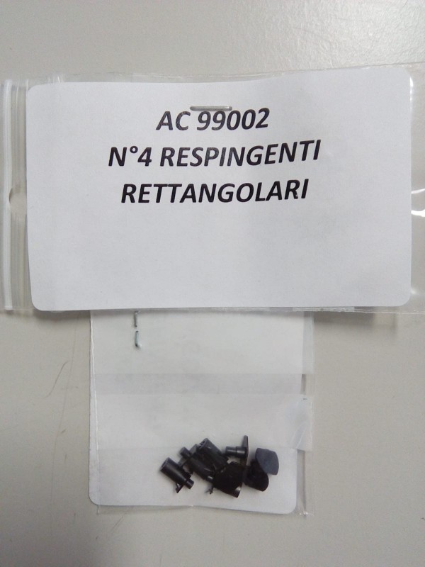 ACME 99002 Scala HO Respingenti FS a piatto rettangolare completi di
